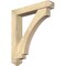 Ekena Millwork Imperial Arts and Crafts Rough Sawn Bracket w/ Offset Brace, Douglas Fir, 6"W x 32"D x 36"H BKT0604X32X36IMP03RDF - alternate 1